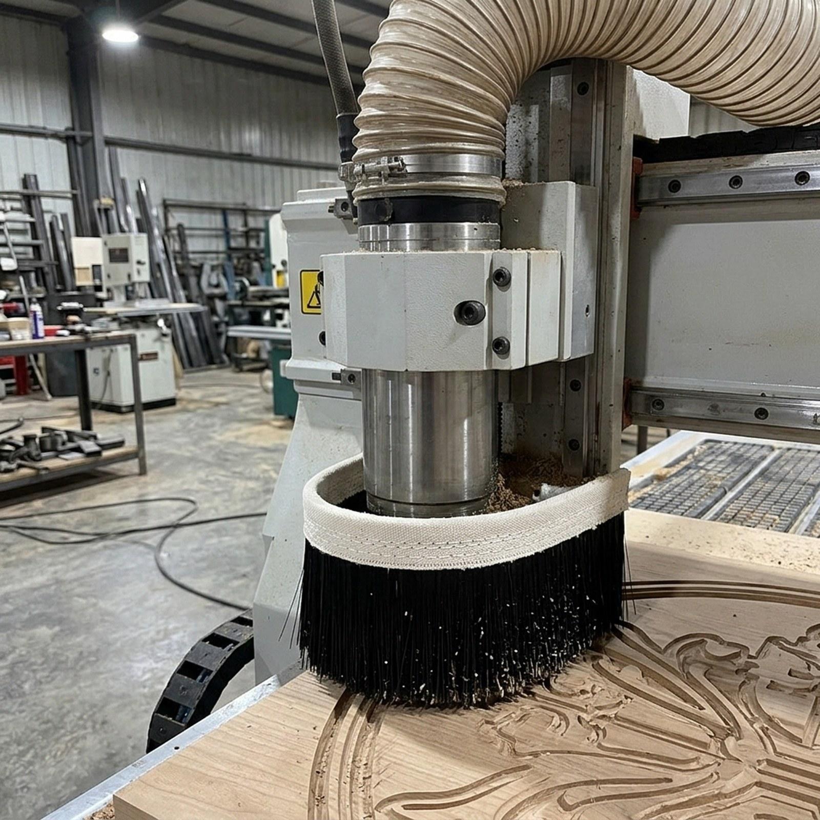 Dust Shoe Cnc - CNC-vacuümborstel Eenvoudig te gebruiken Stevig Snelle