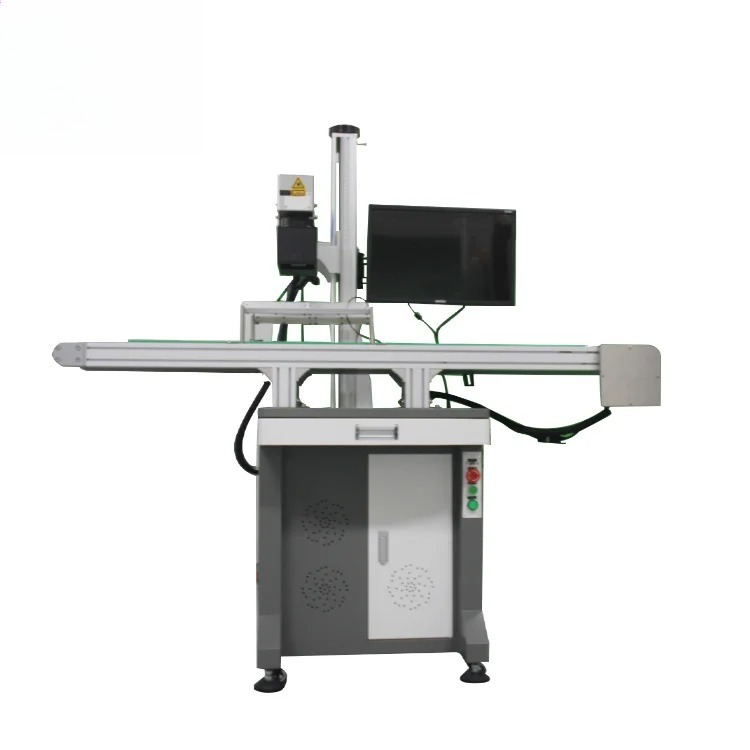 Industrial Laser Printing Machine - Industriële UV-lasermarkeerdrukmachine met CCD-camera Automatisch visueel