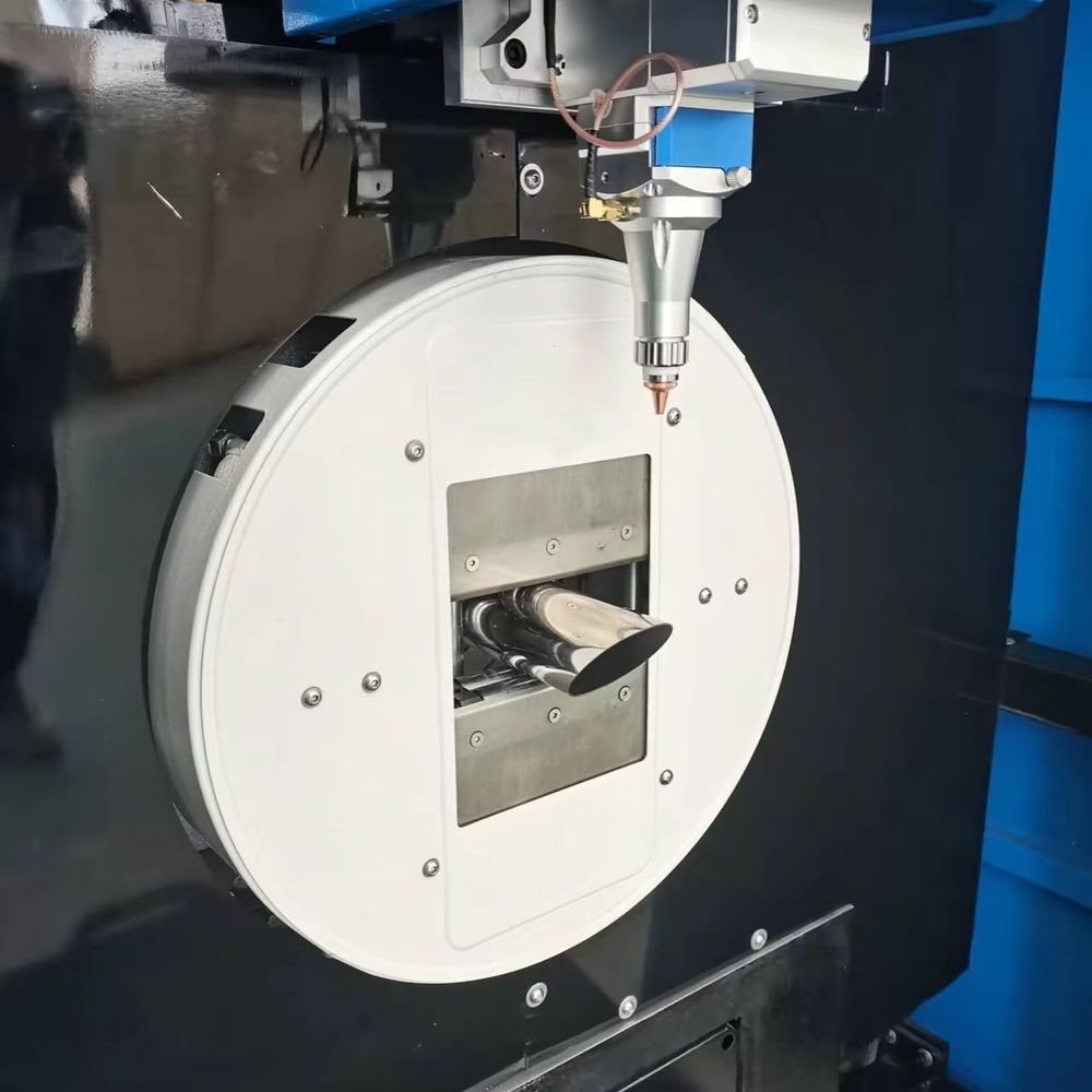 Industrial Laser Metal Cutting Machine - Metaalbuisvezellaser snijmachine voor ronde buizen, vierkante