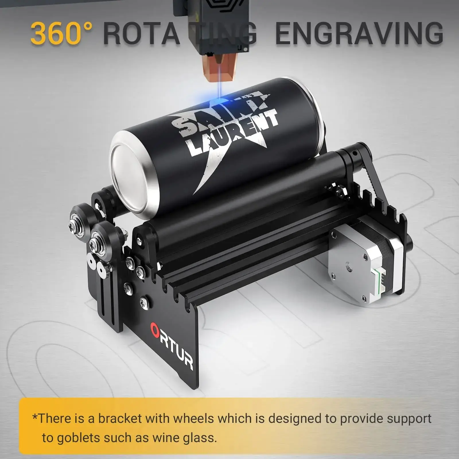 Rotary Axis Laser Engraver - ORTUR Laser Roterende Roller Gereedschap Onderdelen