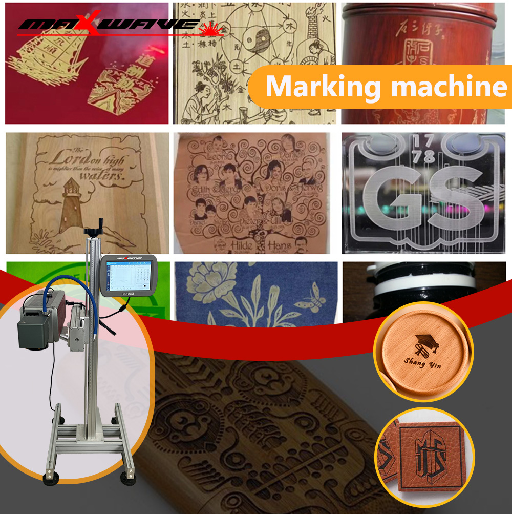 Industrial Laser Printing Machine - Veelzijdige CO2-vliegende lasermarkeermachine met aanpasbare graveerbereiken