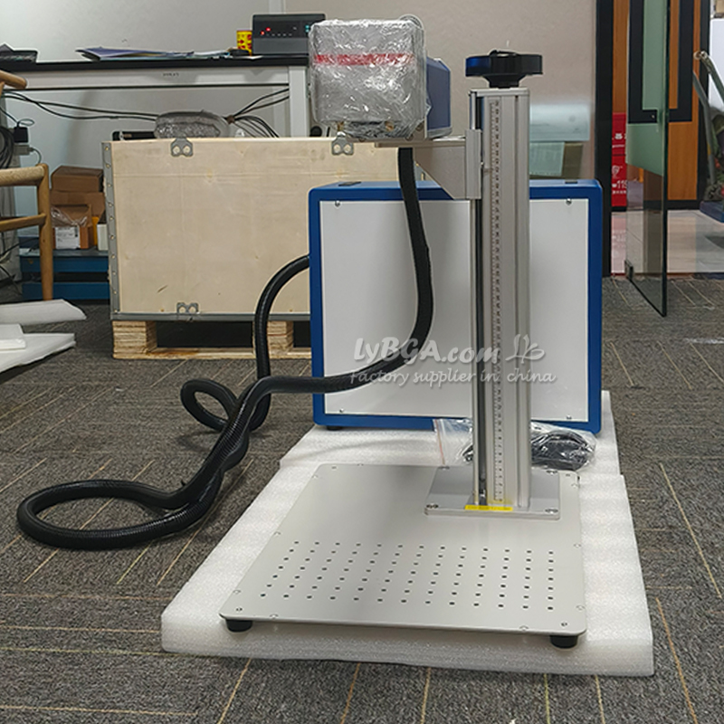 Rotary Axis Laser Engraver - 50W Fiber Laser 30W Metaalmarkeermachine voor
