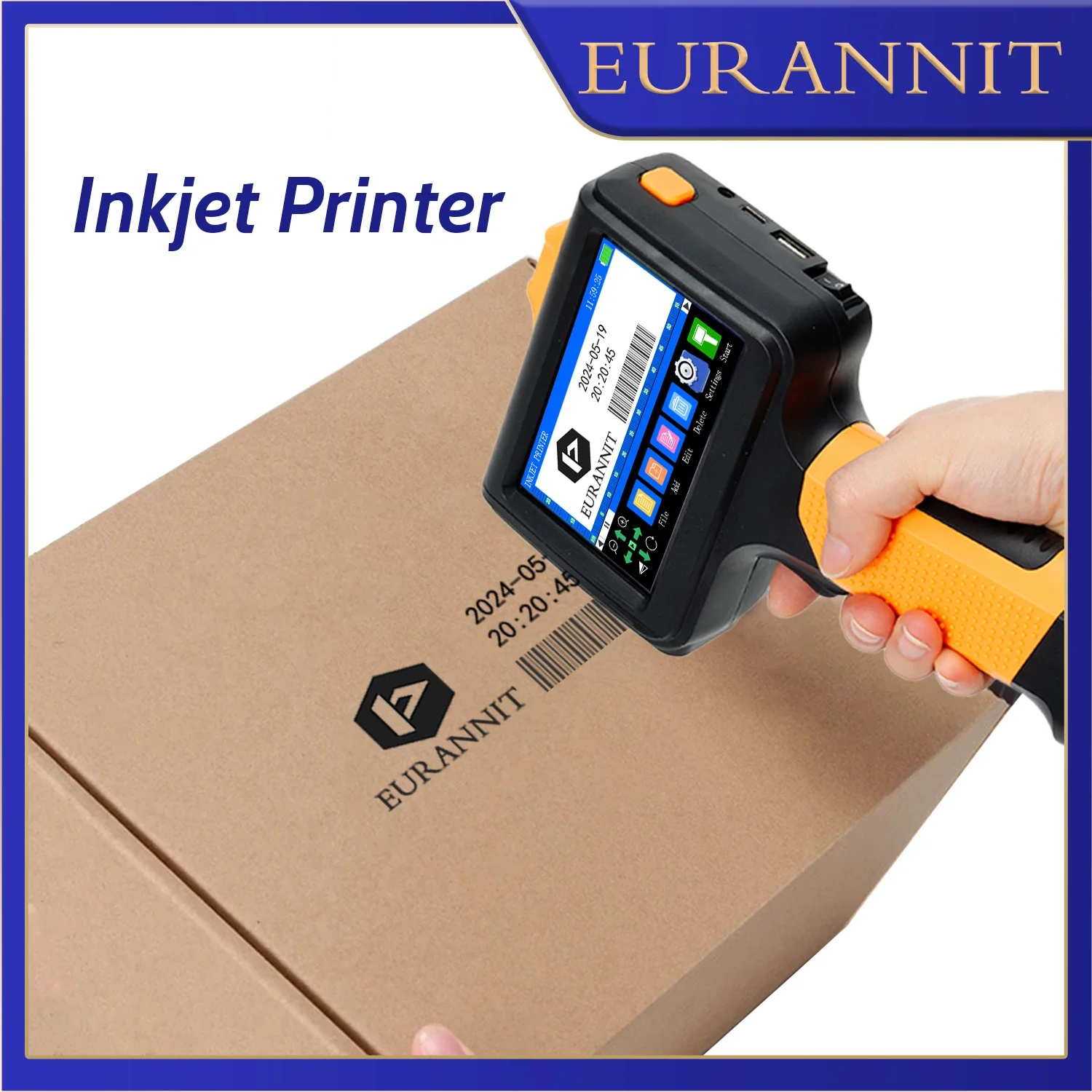 Industrial Laser Printing Machine - EURANNIT E19 12,7 mm draagbare printer