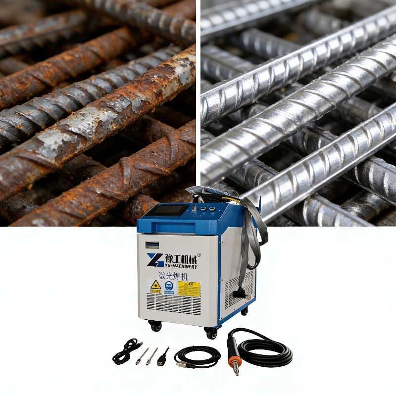 Industrial Laser Metal Cutter - HighPower 3-in-1 Laserreiniger, -lasser en -snijder,