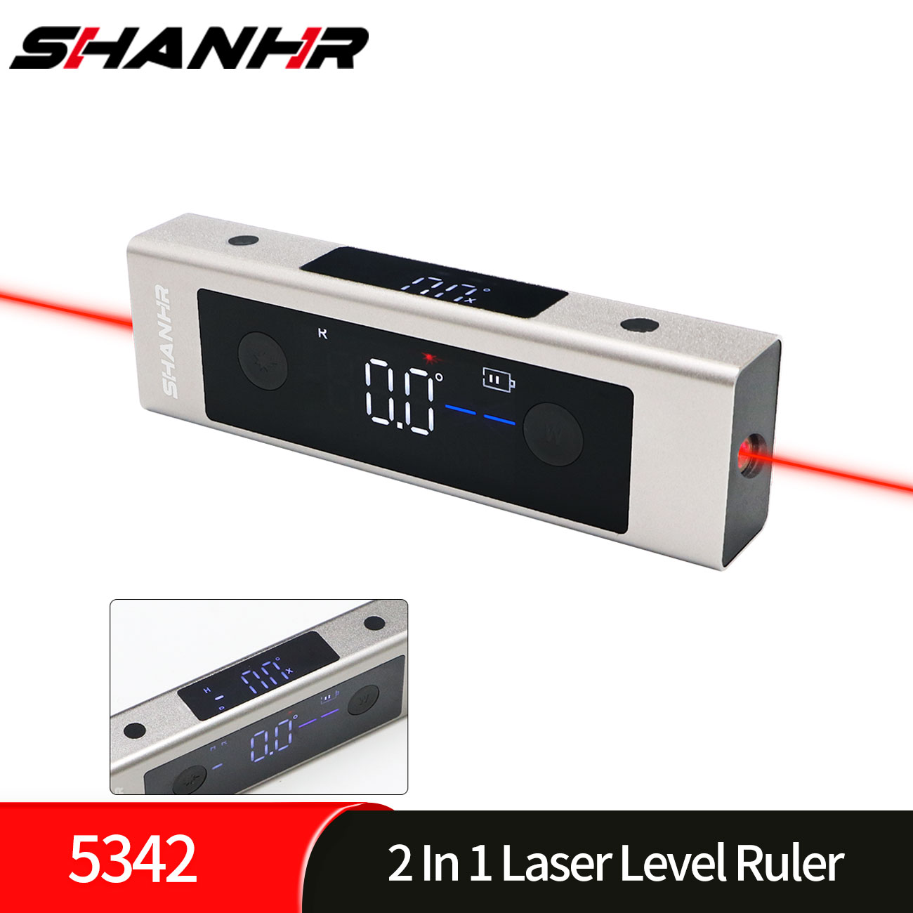 SHANHR 2-in-1 Laserwaterpas me - Industrial Laser Alignment recensie en prijs
