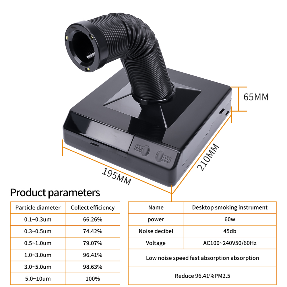 Laser Rook Absorber Filter Met - Industrial Laser Printing Machine recensie en prijs