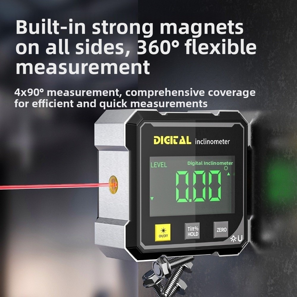 Vierzijdig display Hoekmeter D - Industrial Laser Alignment recensie en prijs