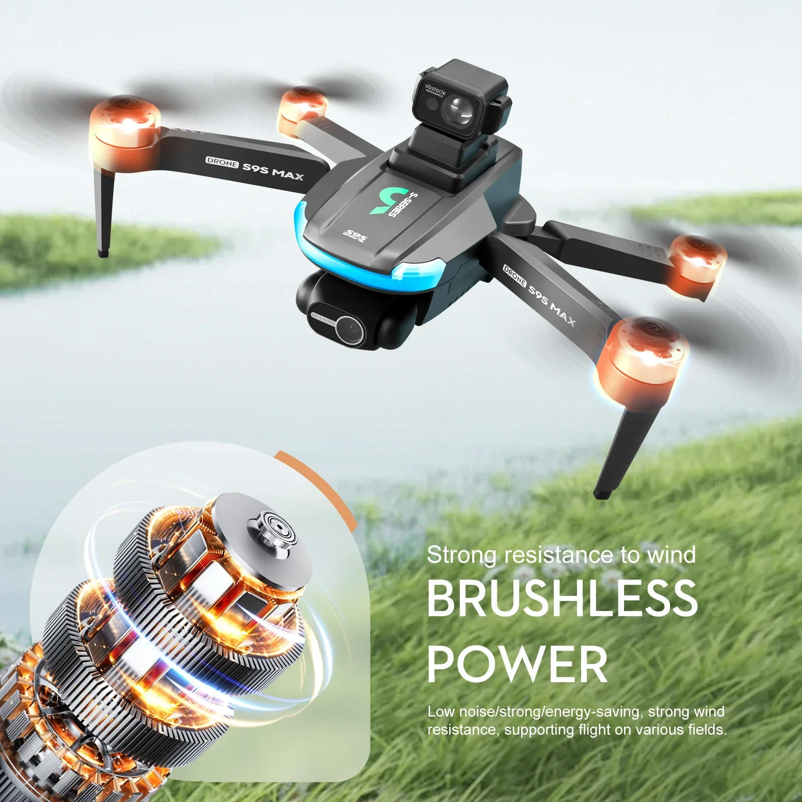 NIEUWE S9S MAX MINI Drone 4K 2 - Industrial Handheld Laser recensie en prijs