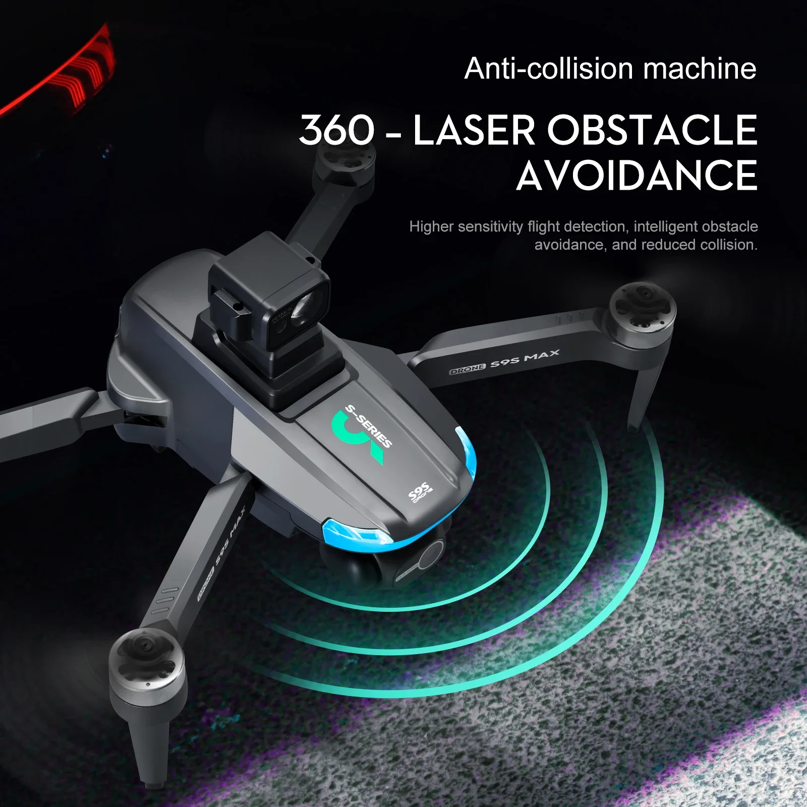 NIEUWE S9S MAX MINI Drone 4K 2 - Industrial Handheld Laser recensie en prijs
