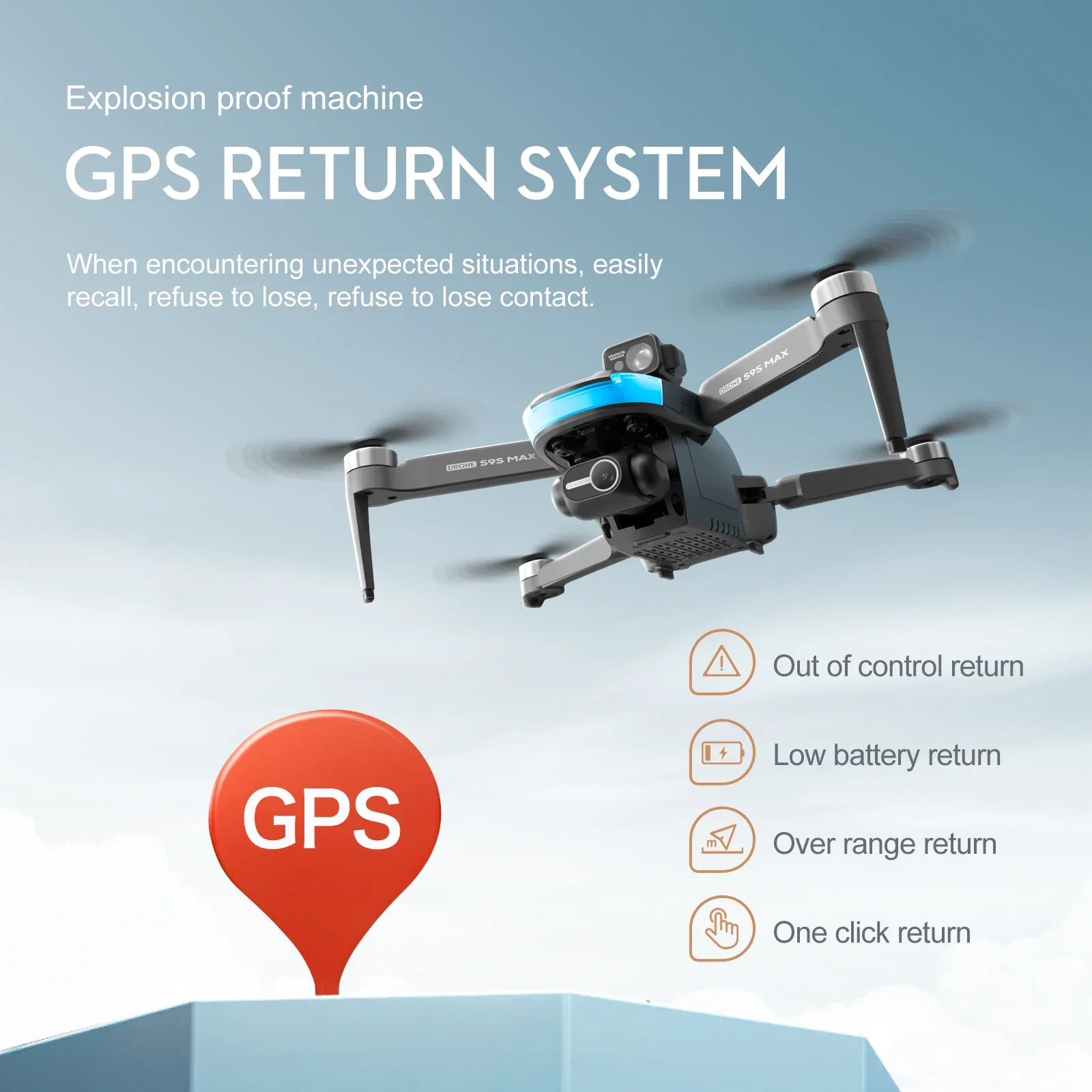 NIEUWE S9S MAX MINI Drone 4K 2 - Industrial Handheld Laser recensie en prijs