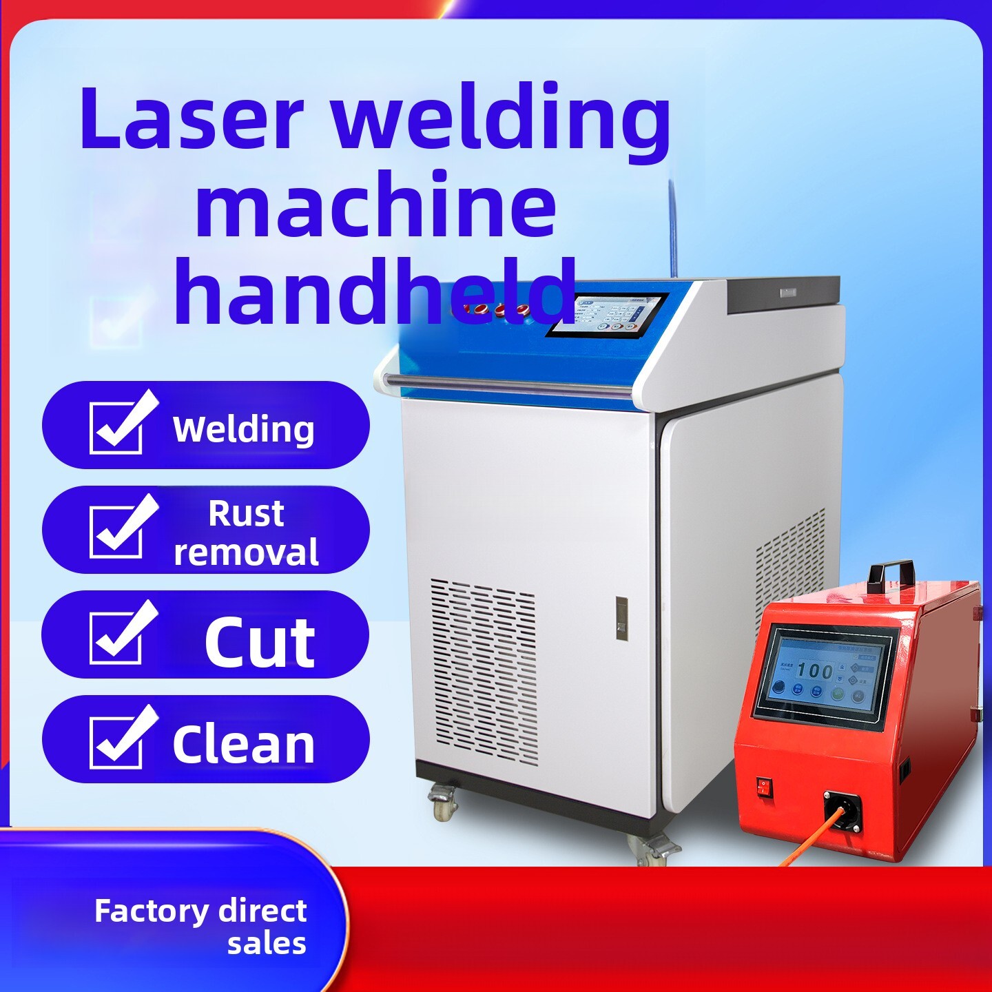 Handheld industriële volautoma - Industrial Laser Metal Cutting Machine recensie en prijs