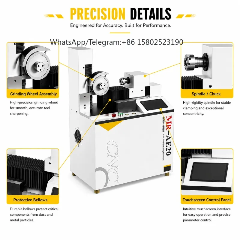 Automatische precisie slijpmac - Cnc Milling Machine recensie en prijs