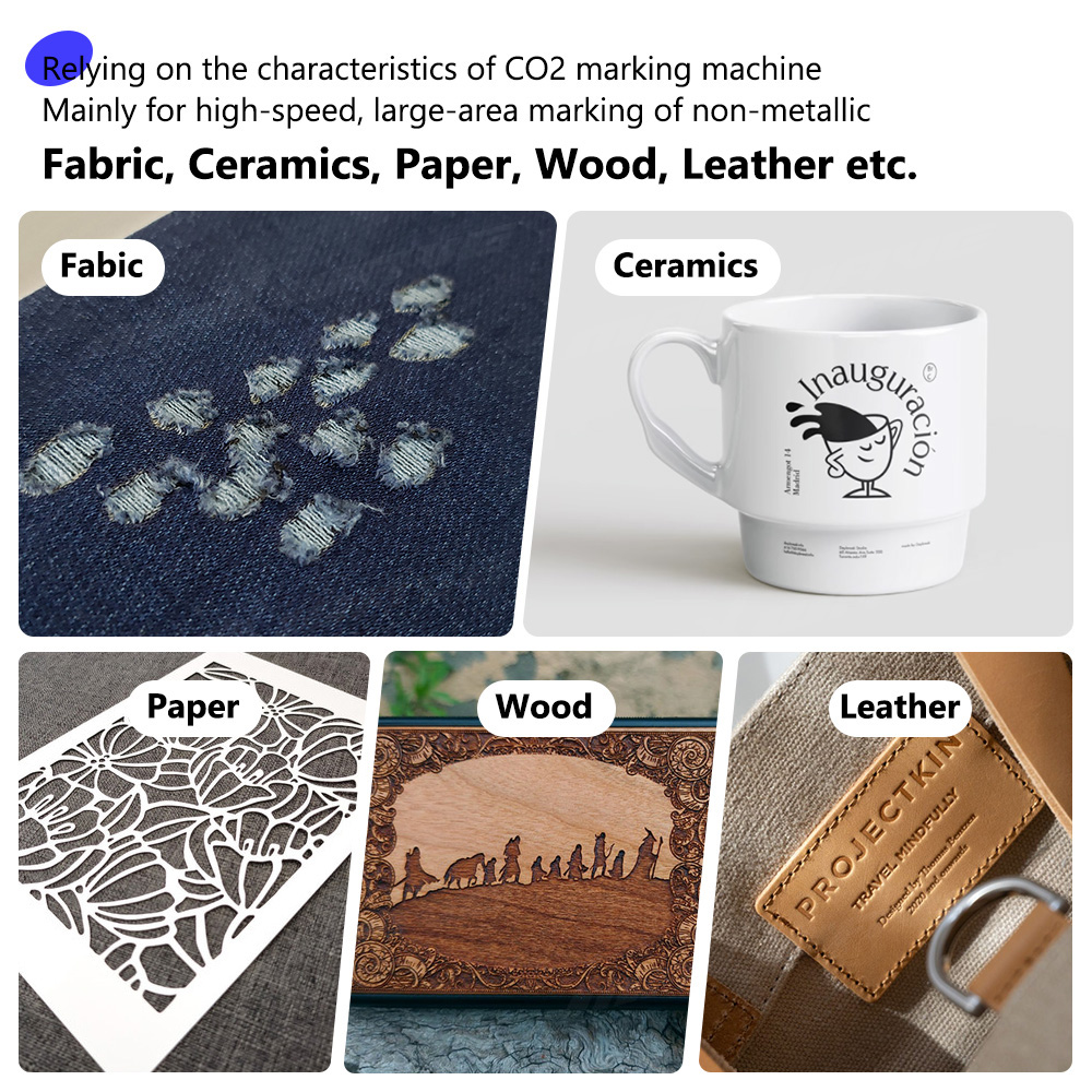 Veelzijdige CO2-vliegende lase - Industrial Laser Printing Machine recensie en prijs