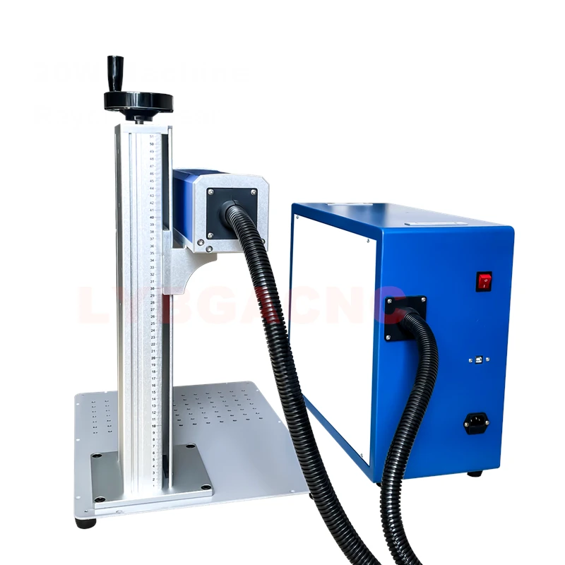 50W Fiber Laser 30W Metaalmark - Rotary Axis Laser Engraver recensie en prijs