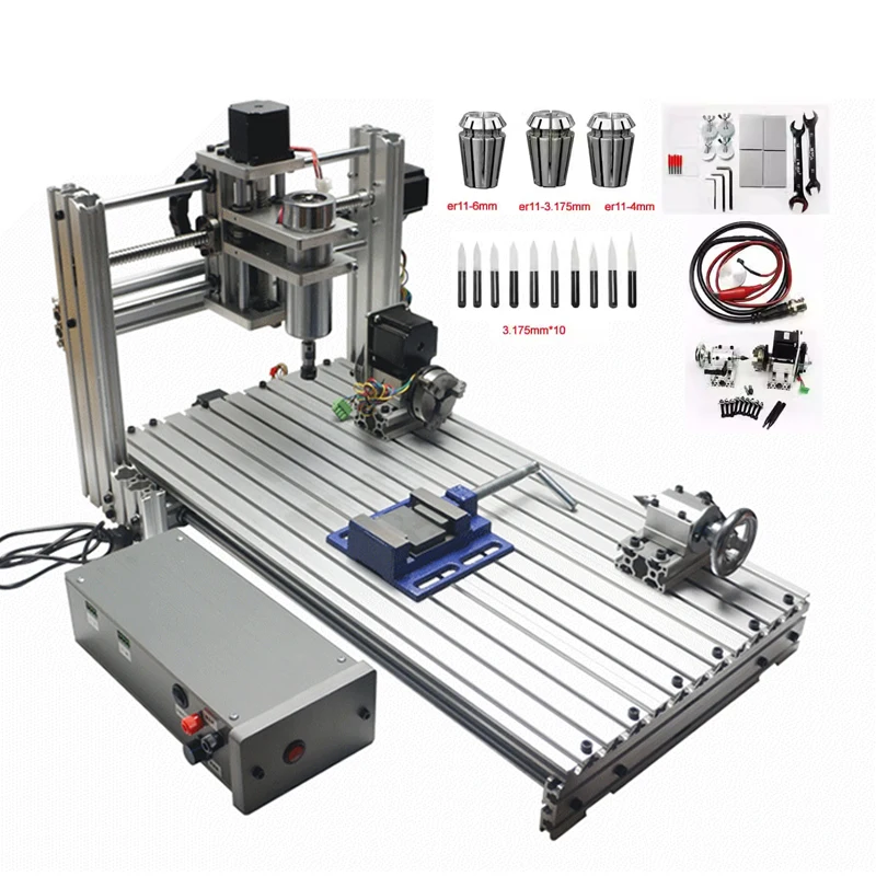 DIY MINI CNC Router 3020 3/4-a - Cnc Milling Machine recensie en prijs