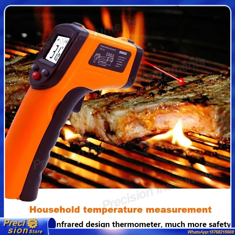 Infraroodthermometerpistool Co - Industrial Handheld Laser recensie en prijs