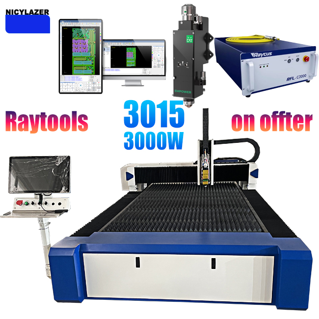 3000W Fiber Laser Snijmachine  - Industrial Laser Metal Cutter recensie en prijs