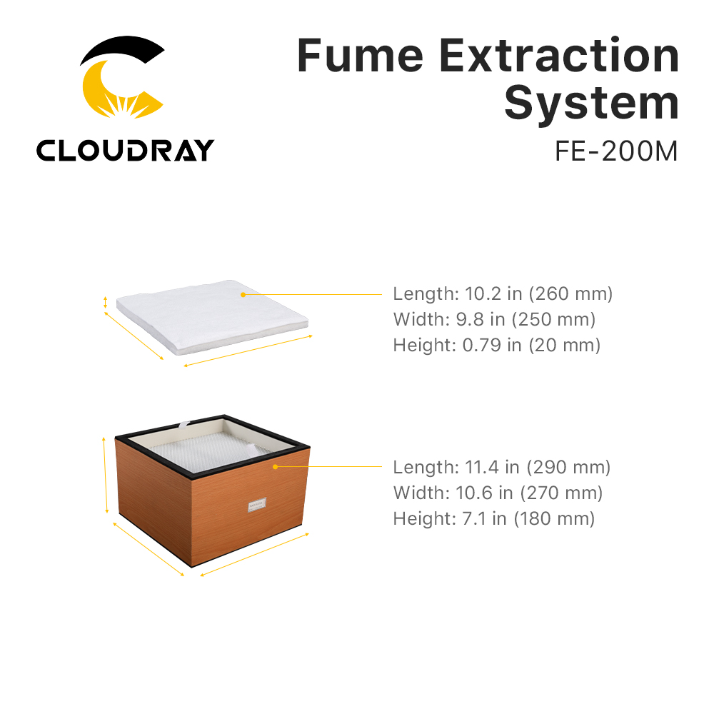 Cloudray Rookafzuigsysteem FE- - Industrial Laser Cutting Machine recensie en prijs